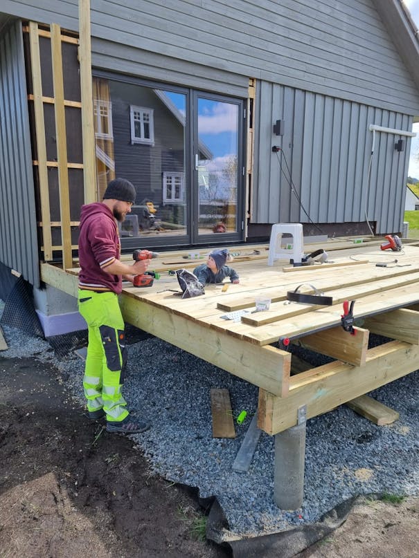 Overdækket terrasse Overdækket terrasse